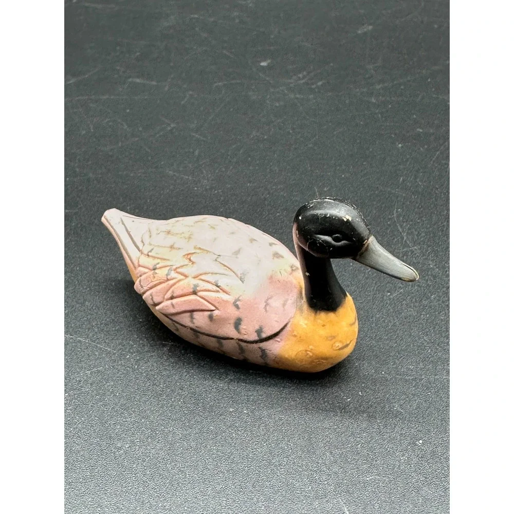 Vintage Mallard Duck Pencil Sharpener Novelty Mini Decoy Desk‎ Accessory
